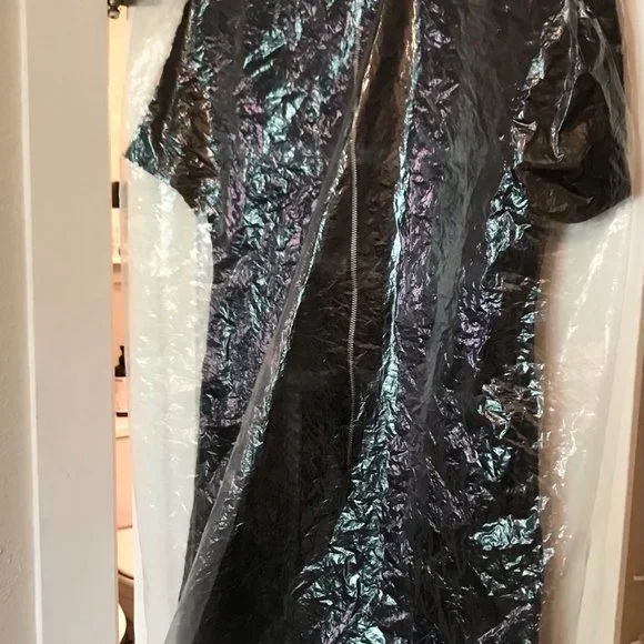 The Kooples Black Leather and Lace Dress - Size 38 / 6